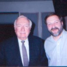 with Walter Cronkite