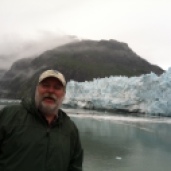 Photobombing a glacier